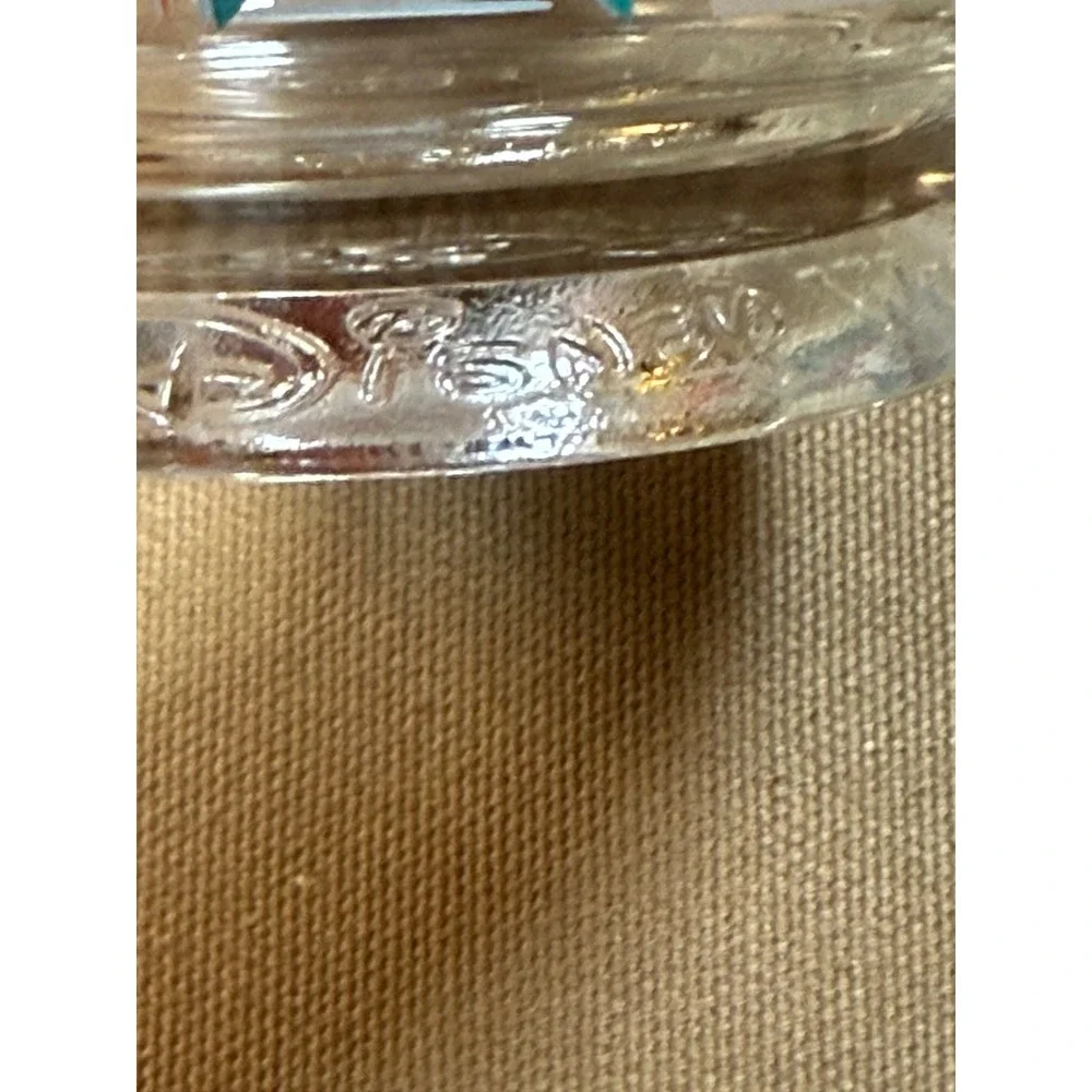 Vintage McDonalds Disney World Remember the Magic 25th Glass Etched‎ Donald Duck